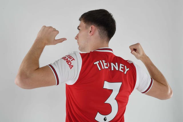 New Arsenal signing Kieran Tierney
