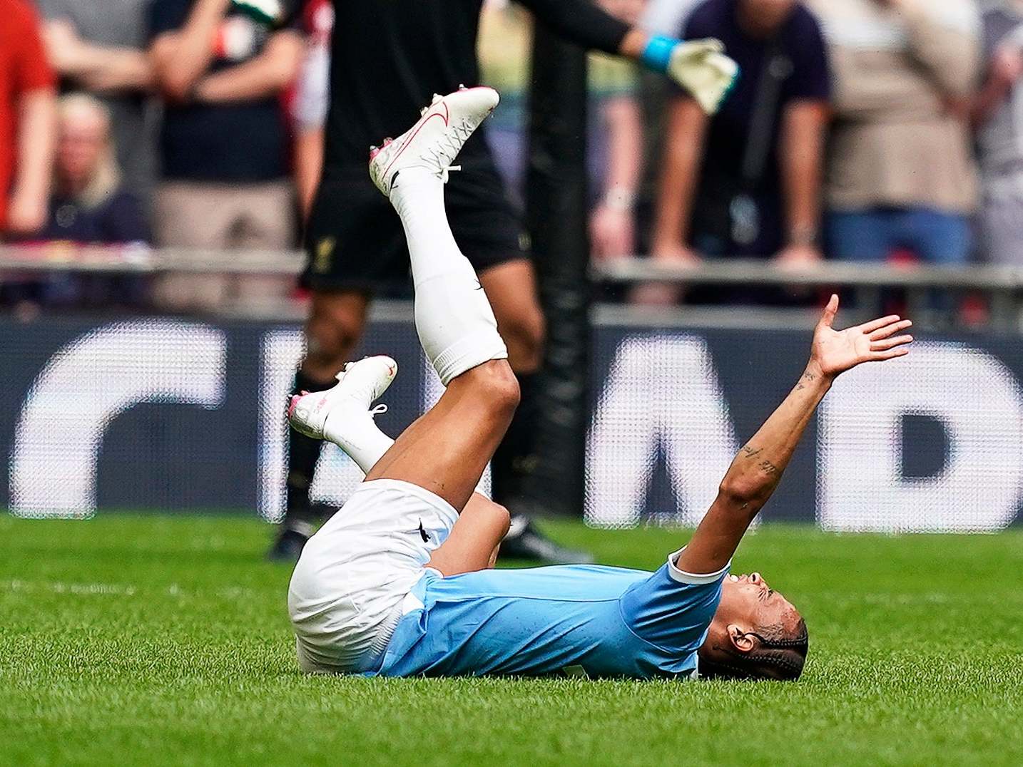 Leroy Sane injury: Man City confirm the worst with winger set to miss majority of season with knee injury