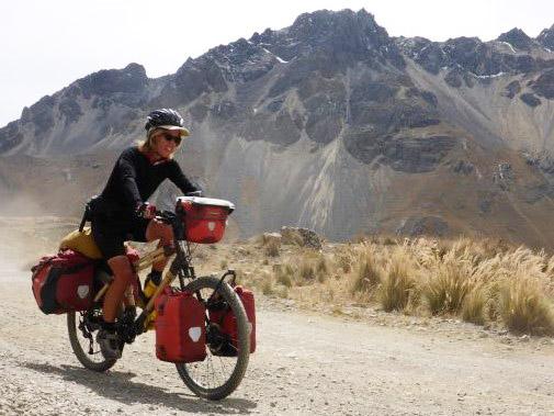 Kate Rawles cycled from Texas to Alaska