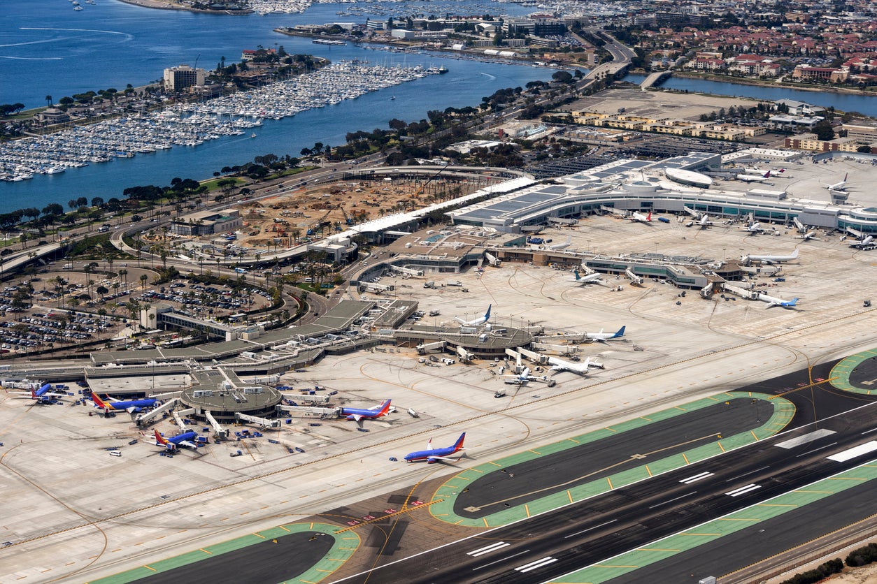 San Diego International Airport came top of the list