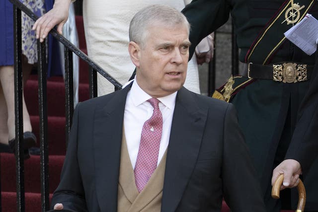 Related video: Prince Andrew addresses sex allegations in January 2015