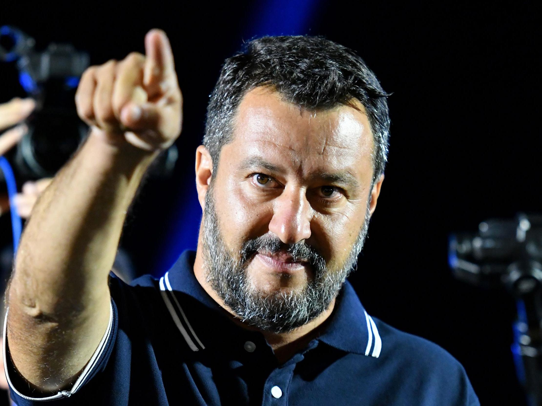 Matteo Salvini has become synonymous with the rise of far-right politics in Europe with his attacks on immigrants and minorities
