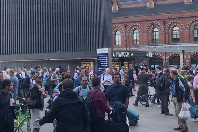 Passengers outside King's Cross Station evacuated in power cut set to be investigated by government