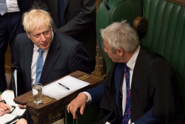 Johnson speaks to Bercow ahead of his first address to parliament as PM in July