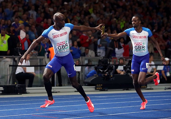 Rabah Yousif, whose name was accidentally left out the line-up, in action in 2018