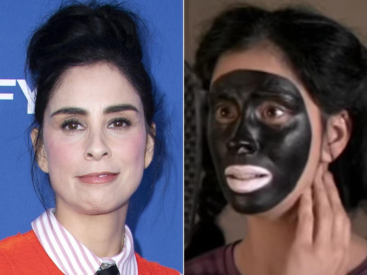 Sarah Silverman fired from new movie over blackface photo from 2007 | The  Independent | The Independent