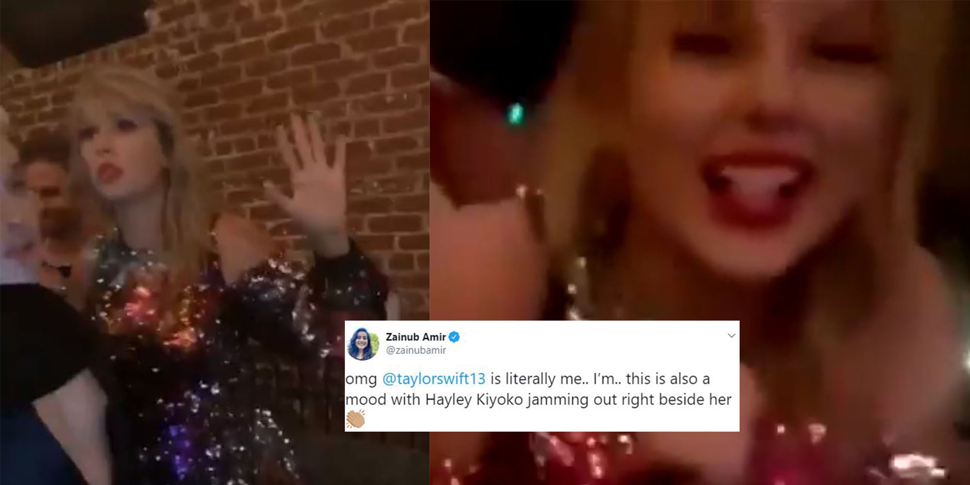 Taylor Swift Dancing To Her Own Song Starts Drunk Taylor Meme