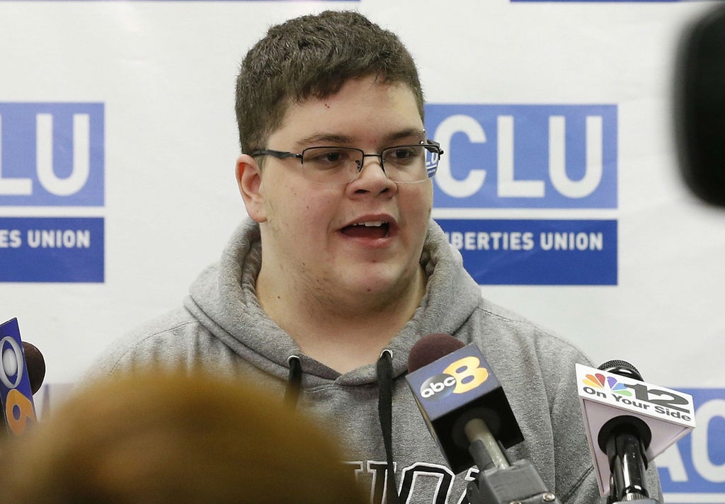 Gavin Grimm: School board will pay $1.3m for trans student’s legal fees after losing bathroom lawsuit