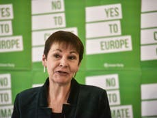 Caroline Lucas apologises for proposing all-white female cabinet