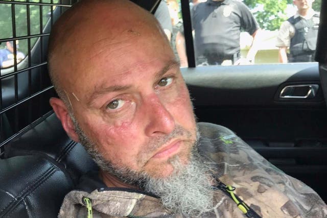 Curtis Ray Watson was captured by police following a five day manhunt after he escaped prison on a tractor