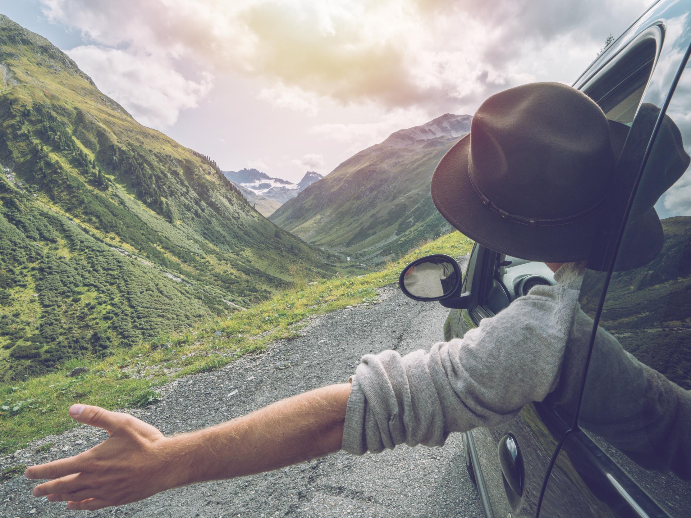 Most British people prefer a road trip at home to travelling abroad, poll claims