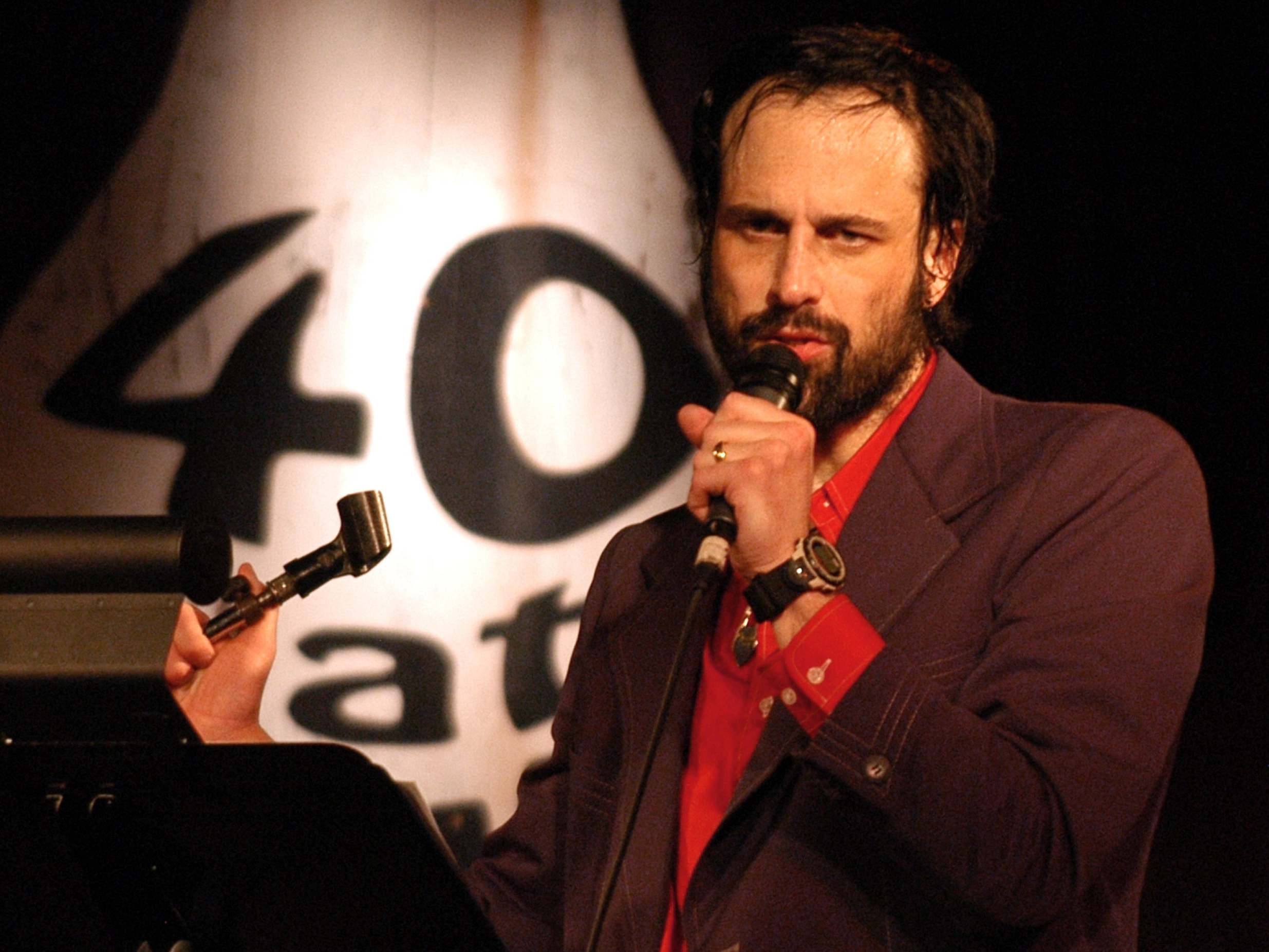 Berman in a rare appearance onstage in 2006