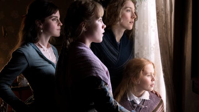Emma Watson, Florence Pugh, Saoirse Ronan and Eliza Scanlan in Little Women