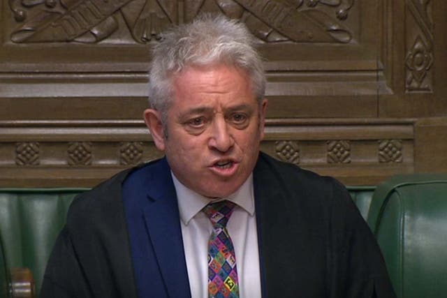 Related video: John Bercow dismisses suggestions parliament could be suspended to push through a no-deal Brexit