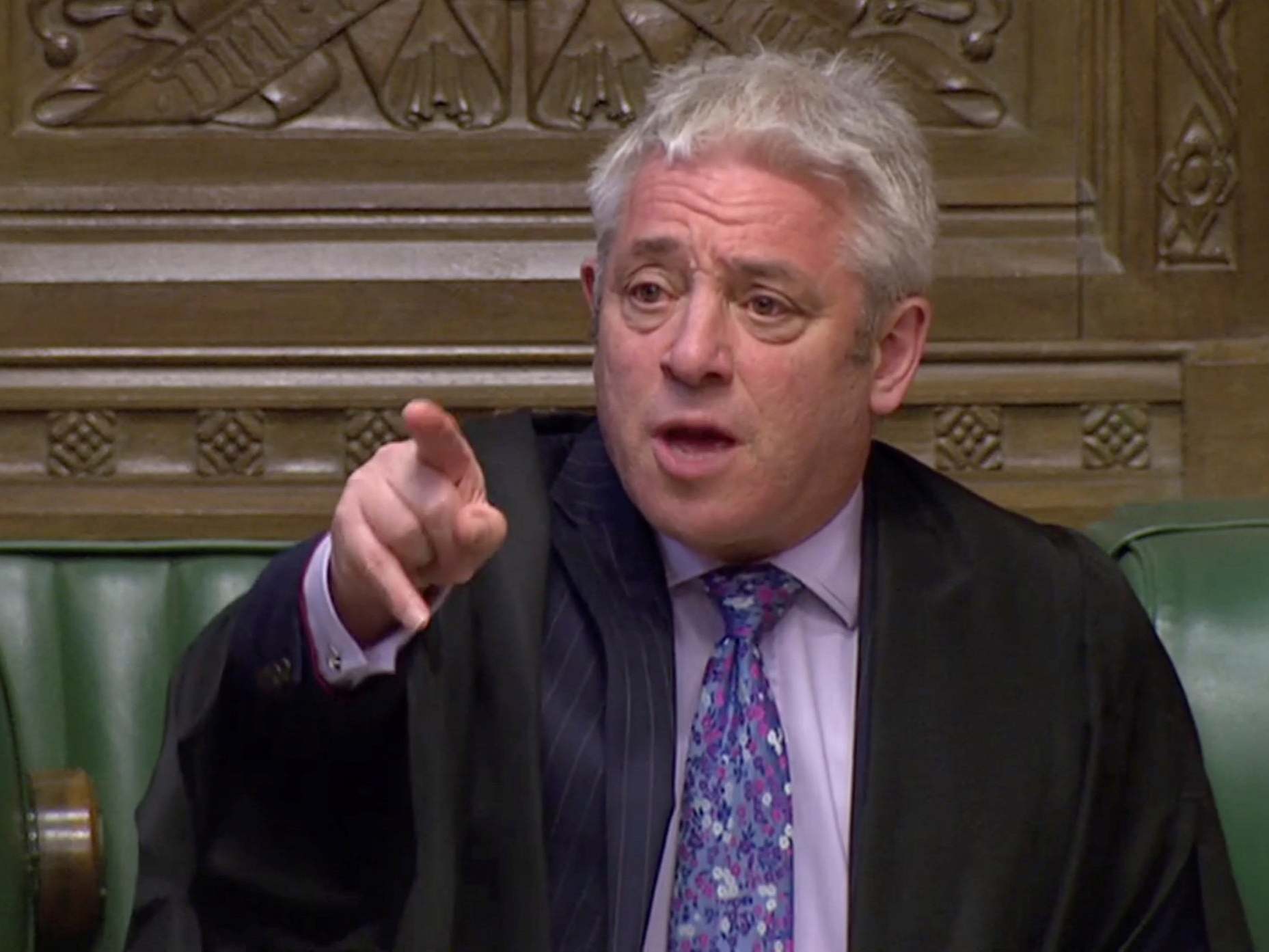 Speaker John Bercow has called the move a ‘constitutional outrage’