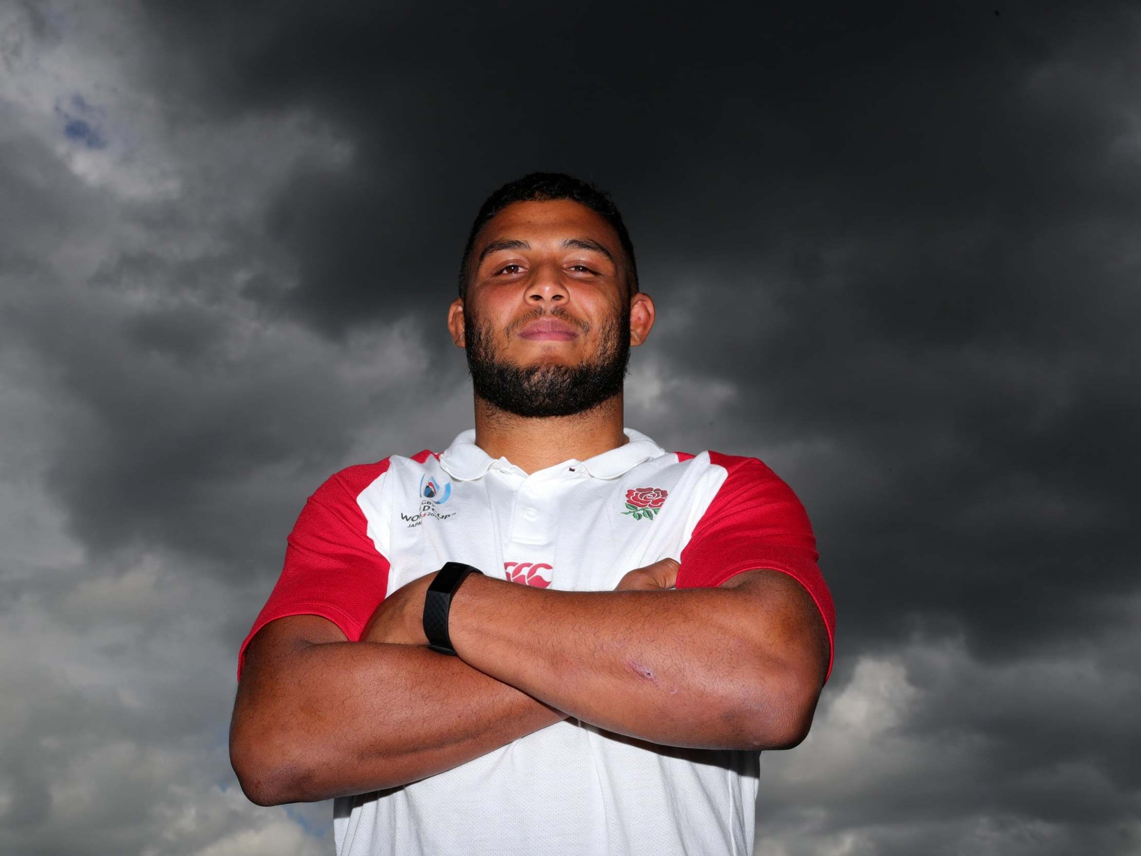 It hasn't always been clear skies for the new England flanker