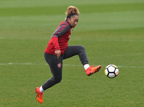 Lauren James began training with Arsenal’s first-team at 15 years old