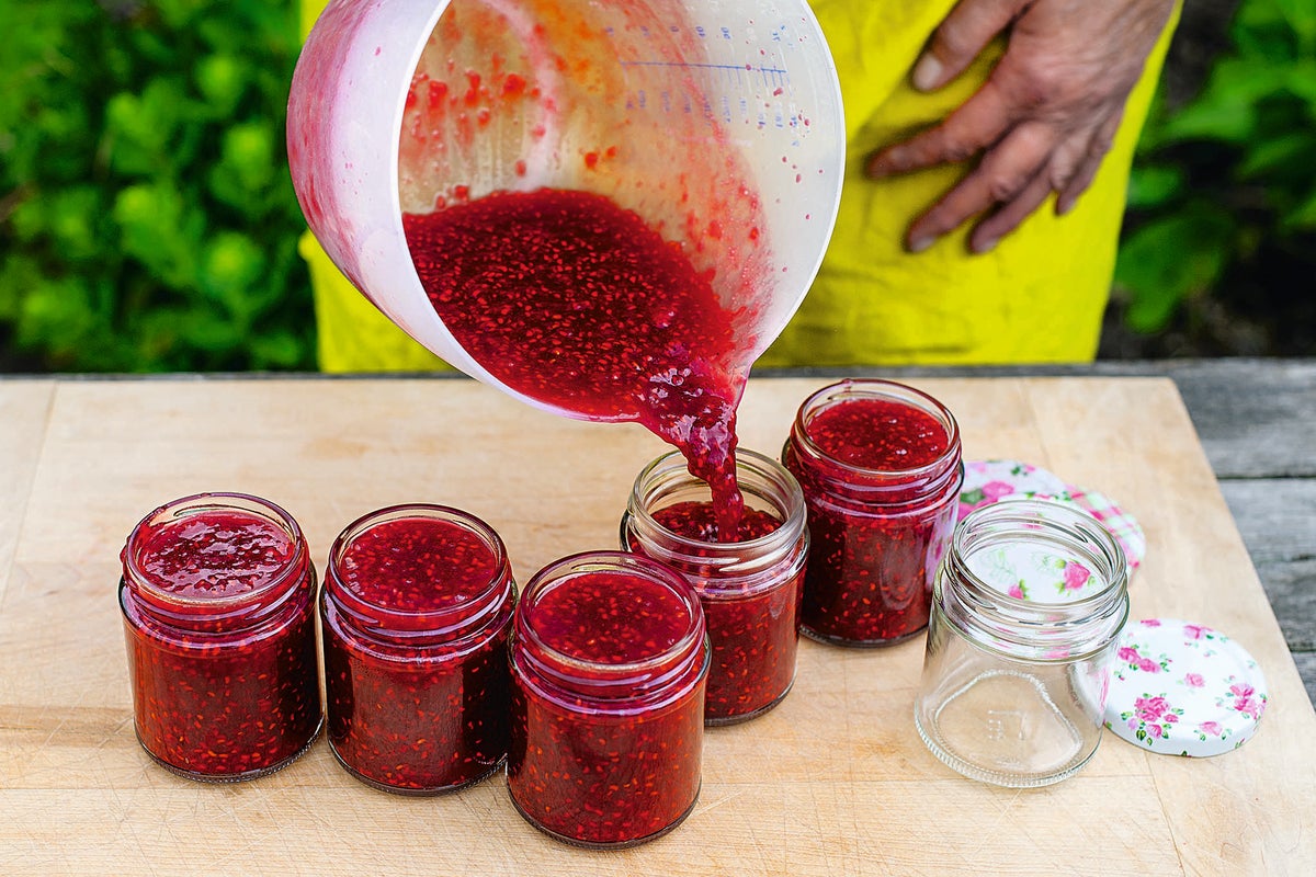 'Pam the Jam' cookbook: How to make the best raspberry jam and elderflower vinegar