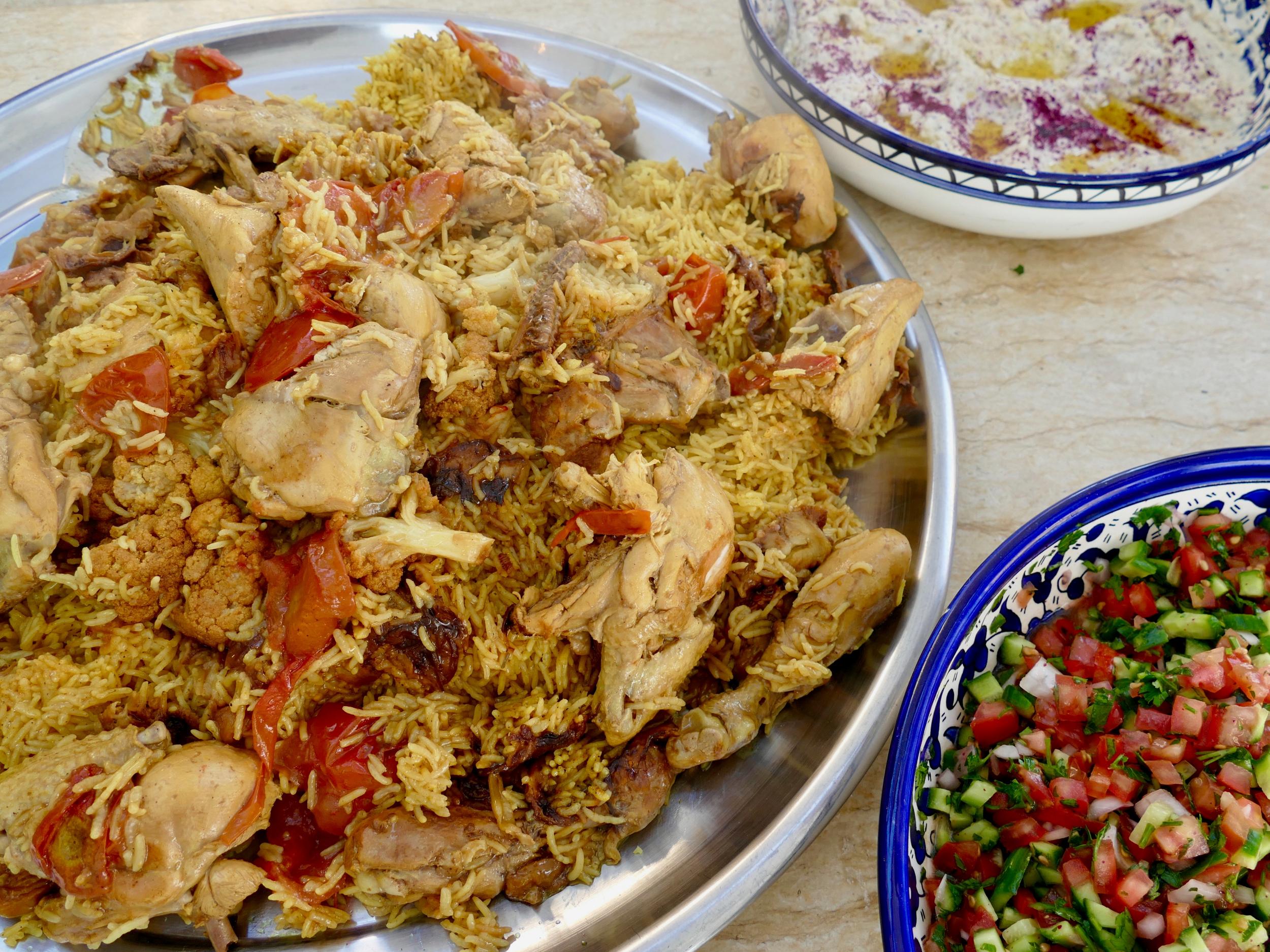 Dinner at Beit Sitti, a cooking school and social project rolled into one