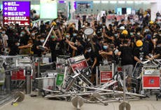 China calls Hong Kong protesters ‘terrorists’ amid escalation fears 