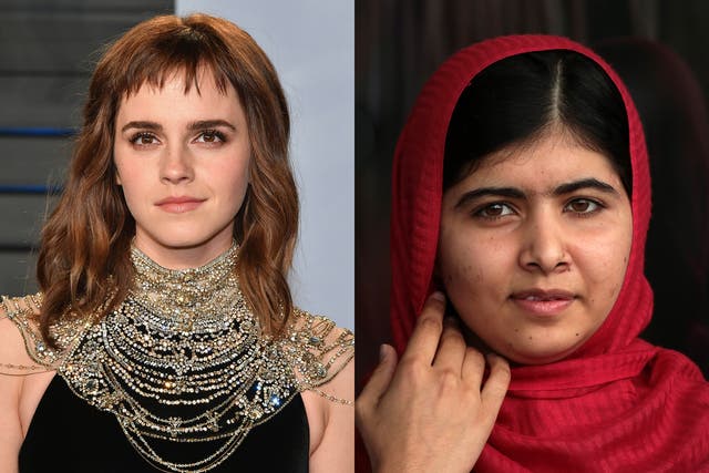 Emma Watson and Malala Yousafzai
