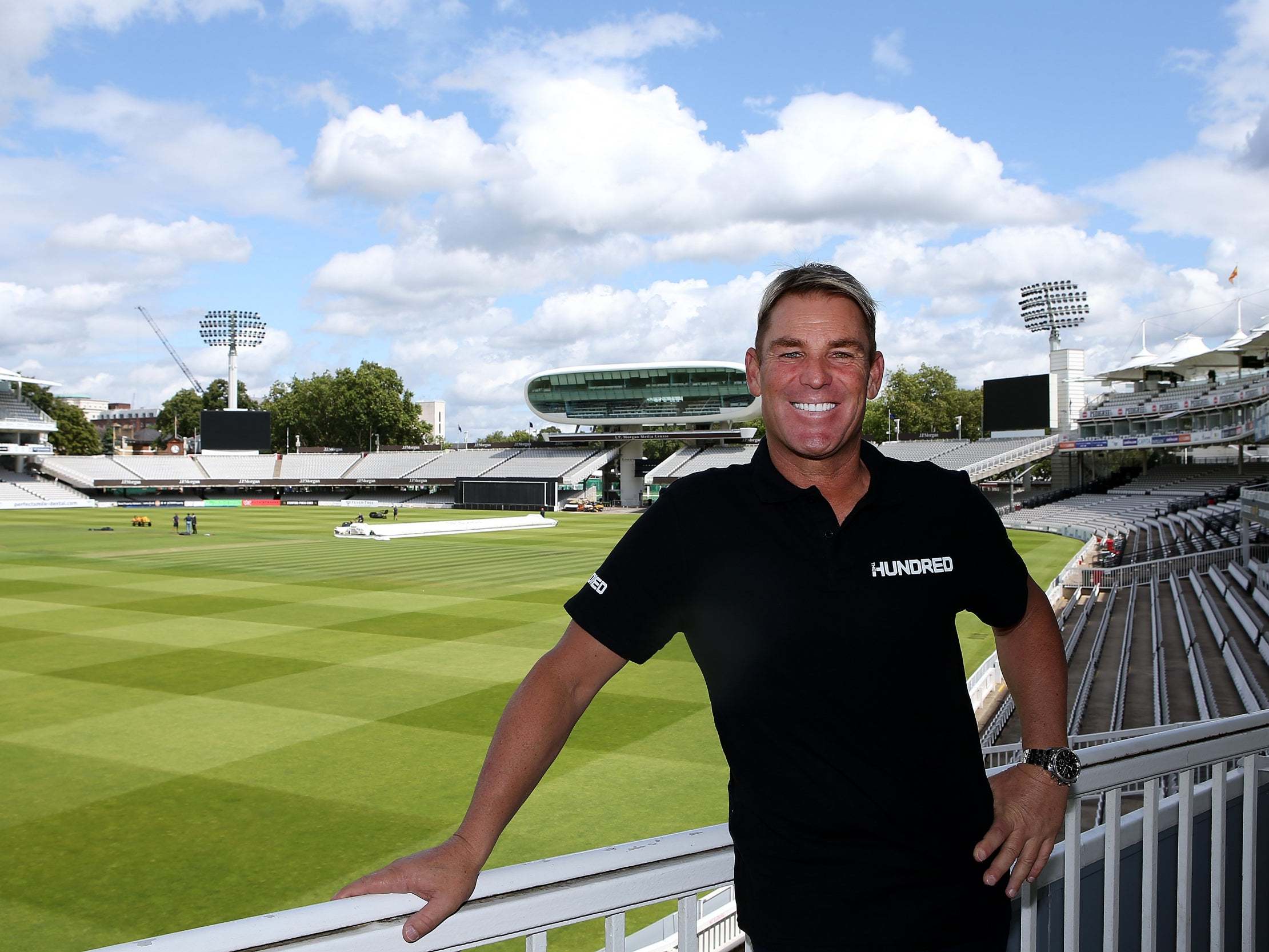 Shane Warne is the head of Lord's The Hundred team