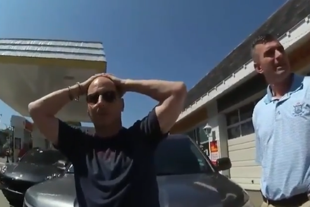Brian Cashman stopped at gunpoint by police in newly released footage