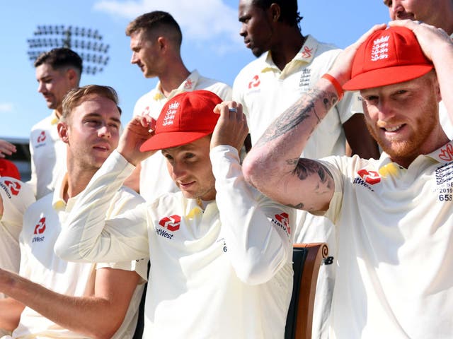 Players will wear red at Lord's on day two of the second Test between England and Australia
