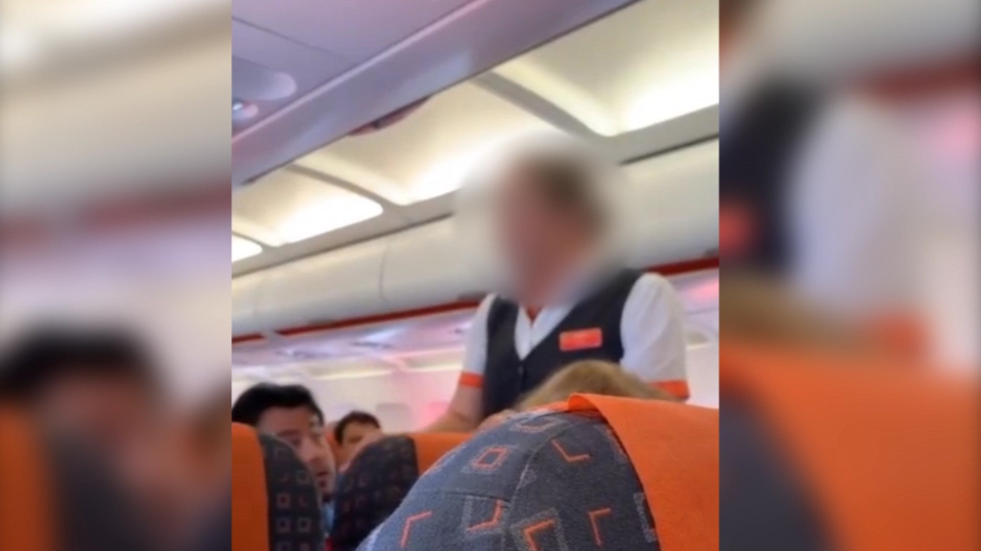 Easyjet Flight Attendant Tells Family To Sit Their Child Down Or