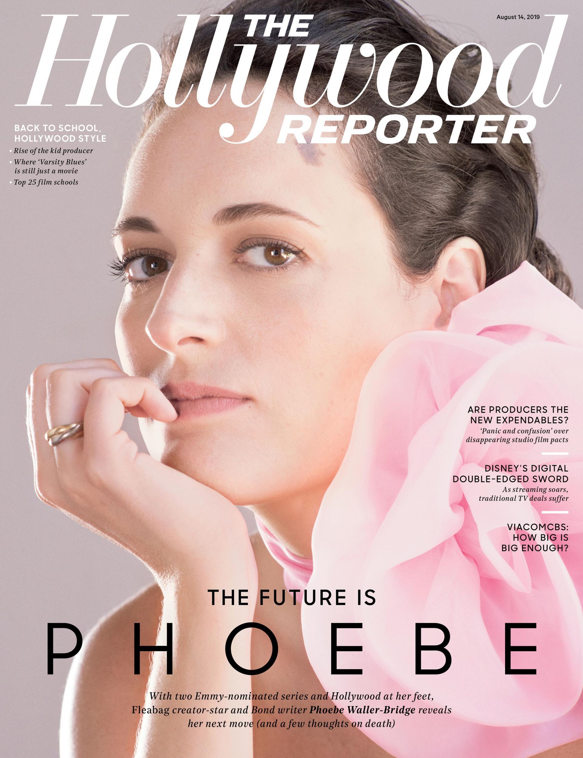 Phoebe Waller-Bridge on the cover of this week’s issue of Hollywood Reporter