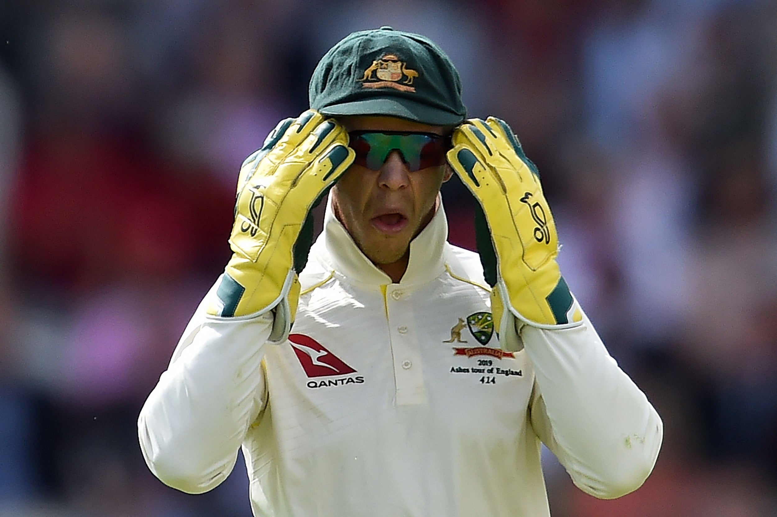 Tim Paine made amends for a series of questionable decisions in the third Test at Headingley (AFP/Getty)