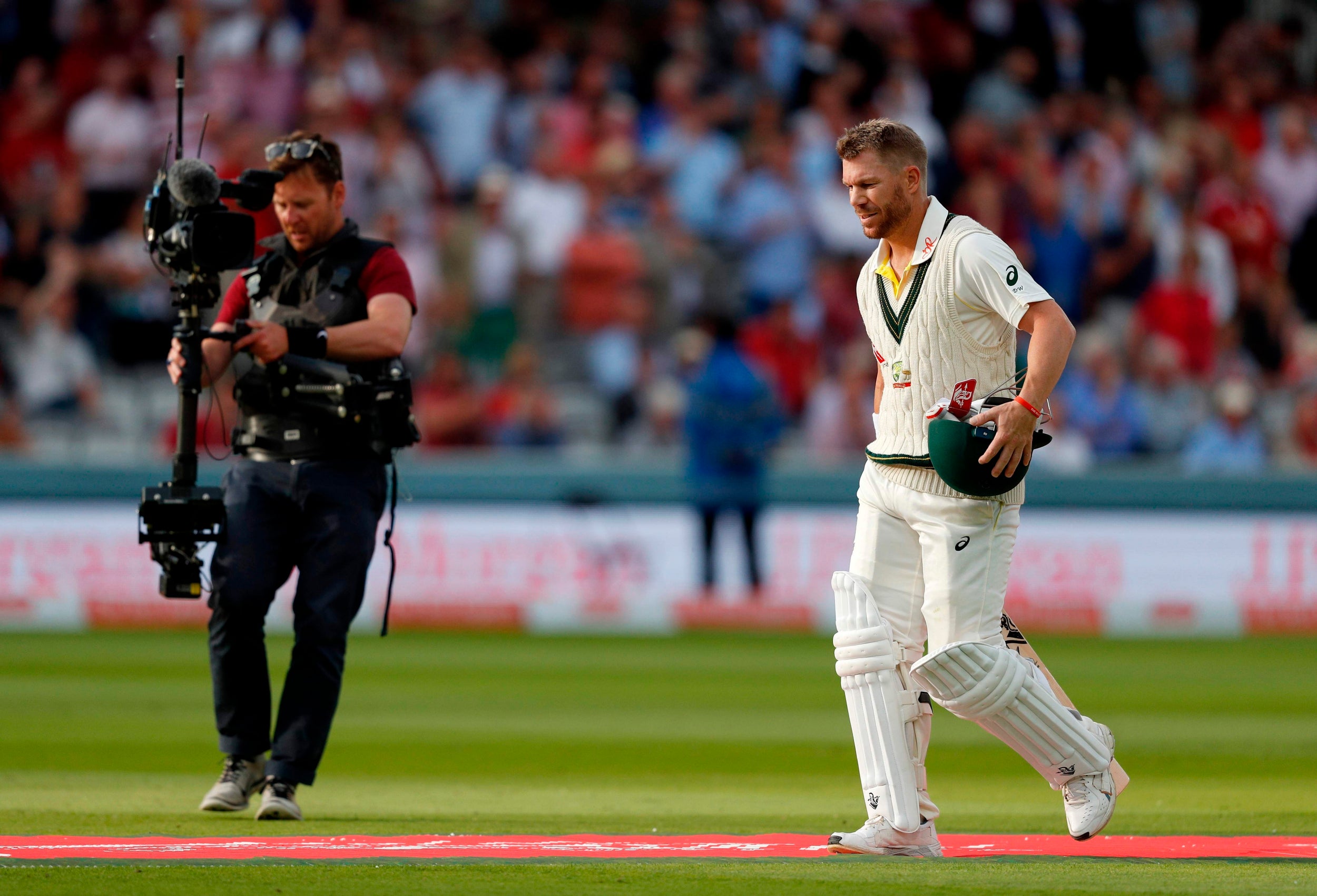 David Warner has been out of form in the series (AFP/Getty)