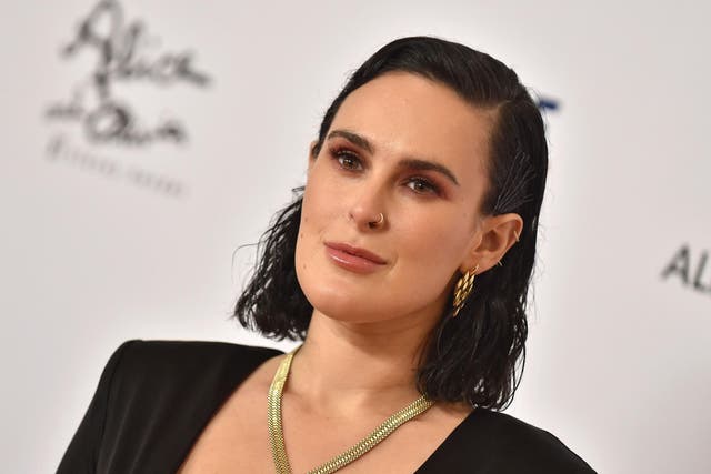 Rumer Willis attends the 26th Annual Race to Erase MS Gala at The Beverly Hilton Hotel on May 10, 2019 in Beverly Hills, California.