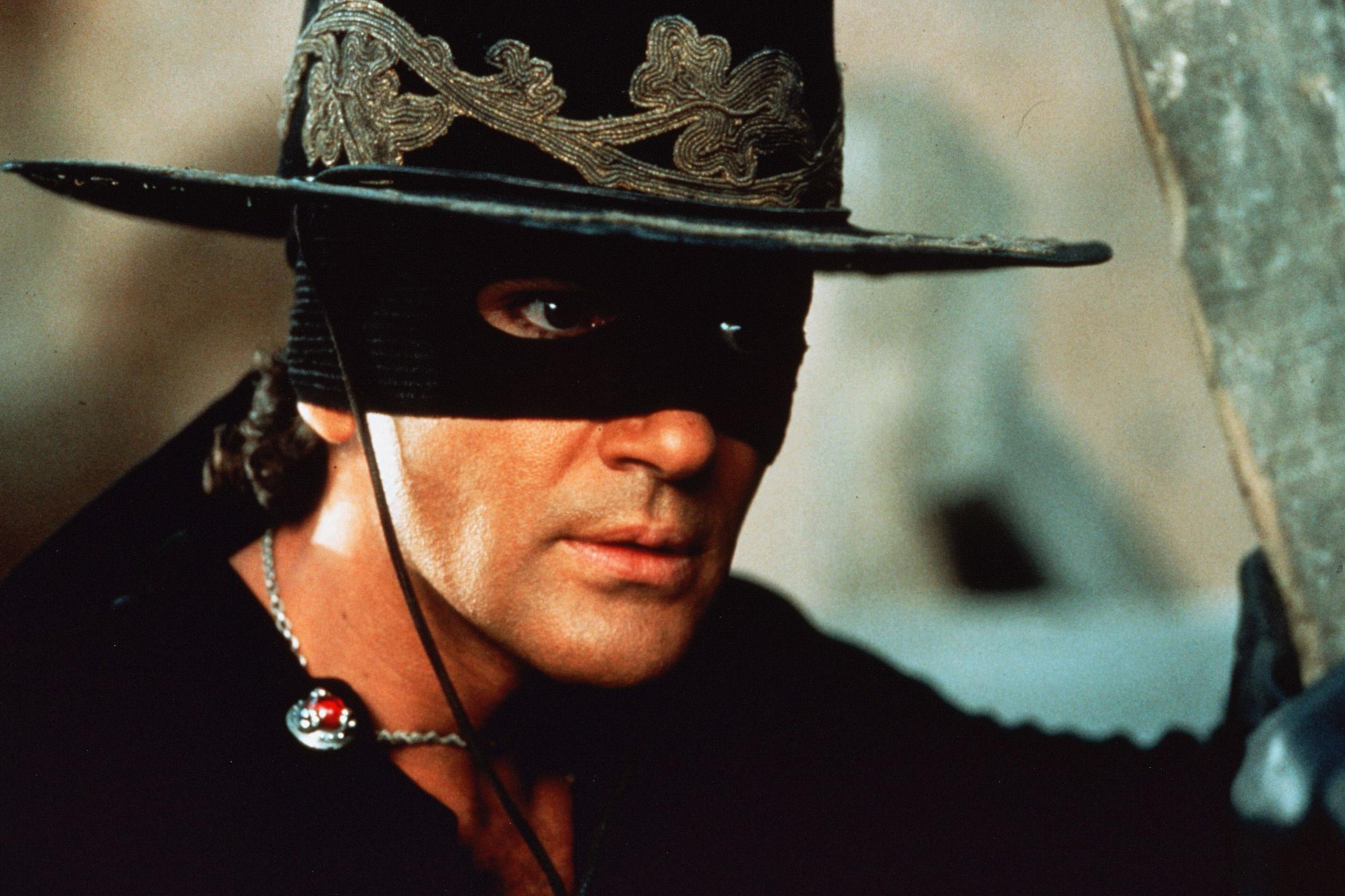 Antonio Banderas in 'The Mask Of Zorro'