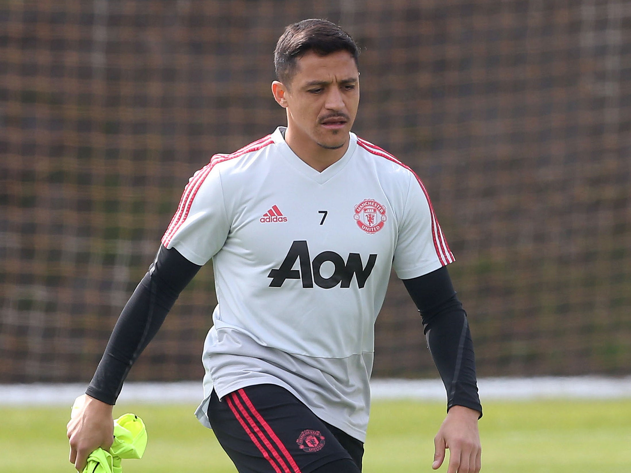 Manchester United forward Alexis Sanchez