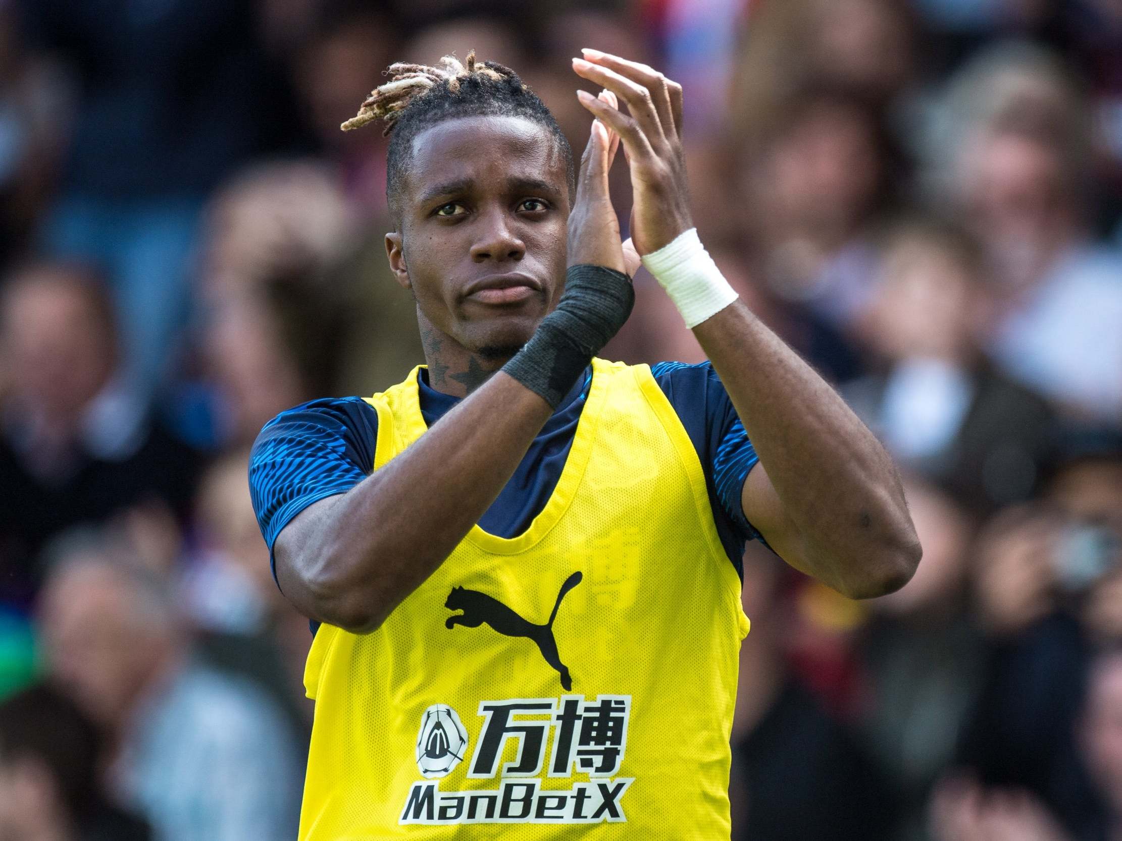 Roy Hodgson admits he can’t totally rule out of the possibility of Zaha leaving