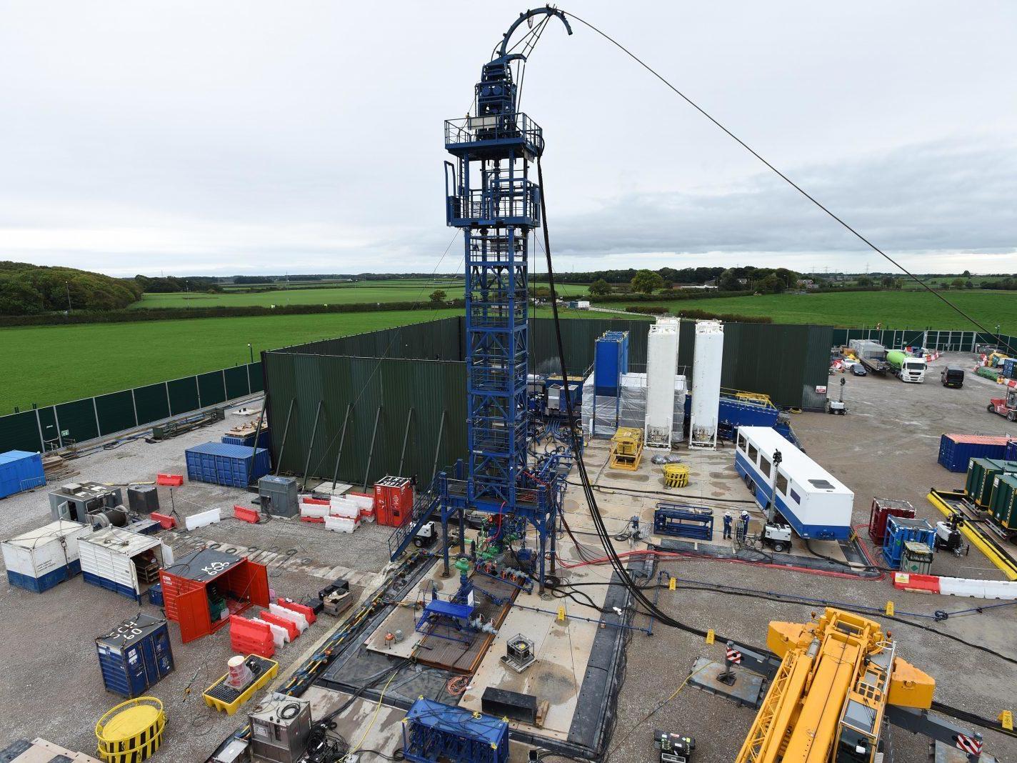 Energy firm Cuadrilla has resumed hydraulic fracturing - or fracking - operations on its second horizontal well at Preston New Road