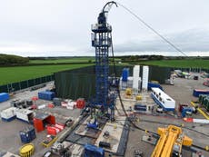 Largest ever tremor recorded at UK’s only fracking site in Blackpool