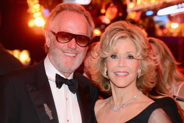 Peter Fonda with his sister Jane in Los Angeles, 2014