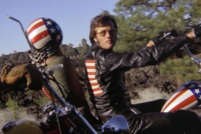 Fonda as Wyatt, the freewheeling biker in ‘Easy Rider’