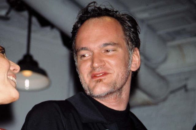 ‘He wasn’t the greatest actor, but it did fit the part’: Tarantino at the Broadway premiere of ‘Wait Until Dark’ on 5 April 1998