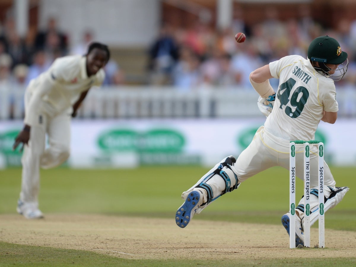Ashes 2019 Steve Smith Jofra Archer And A Reminder How Sometimes Cricket Really Can Be Life And Death The Independent The Independent