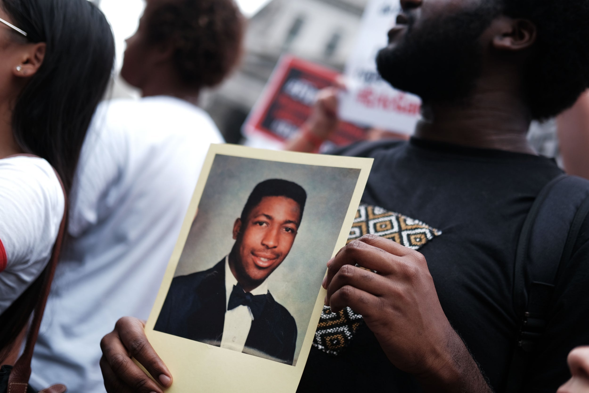 The NYPD officer accused of killing Eric Garner has been fired. Don't tell me I should be happy