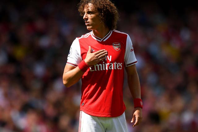 David Luiz joined Arsenal in a deadline-day £8m deal from Chelsea