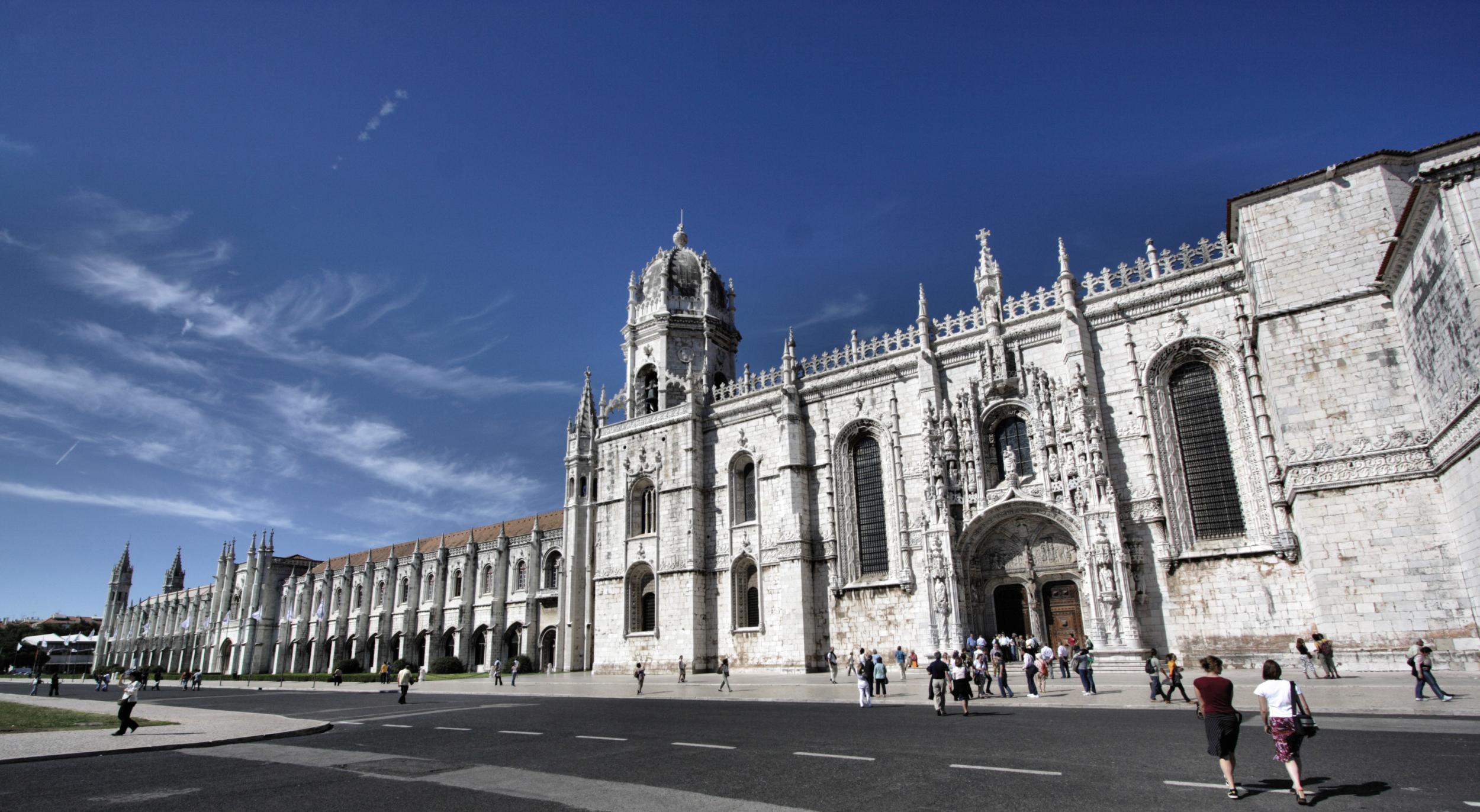 Take a trip to Jeronimos Monastery, a lavish 15th century building in the heart of Lisbon