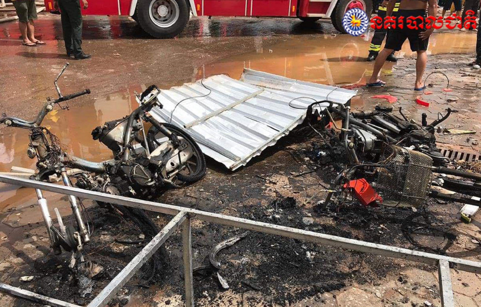 British teacher Zoe Eleftheriou and American Abigail Alexander were seriously injured in an explosion at a petrol station in Siem Reap, Cambodia, on 14 August 2019.