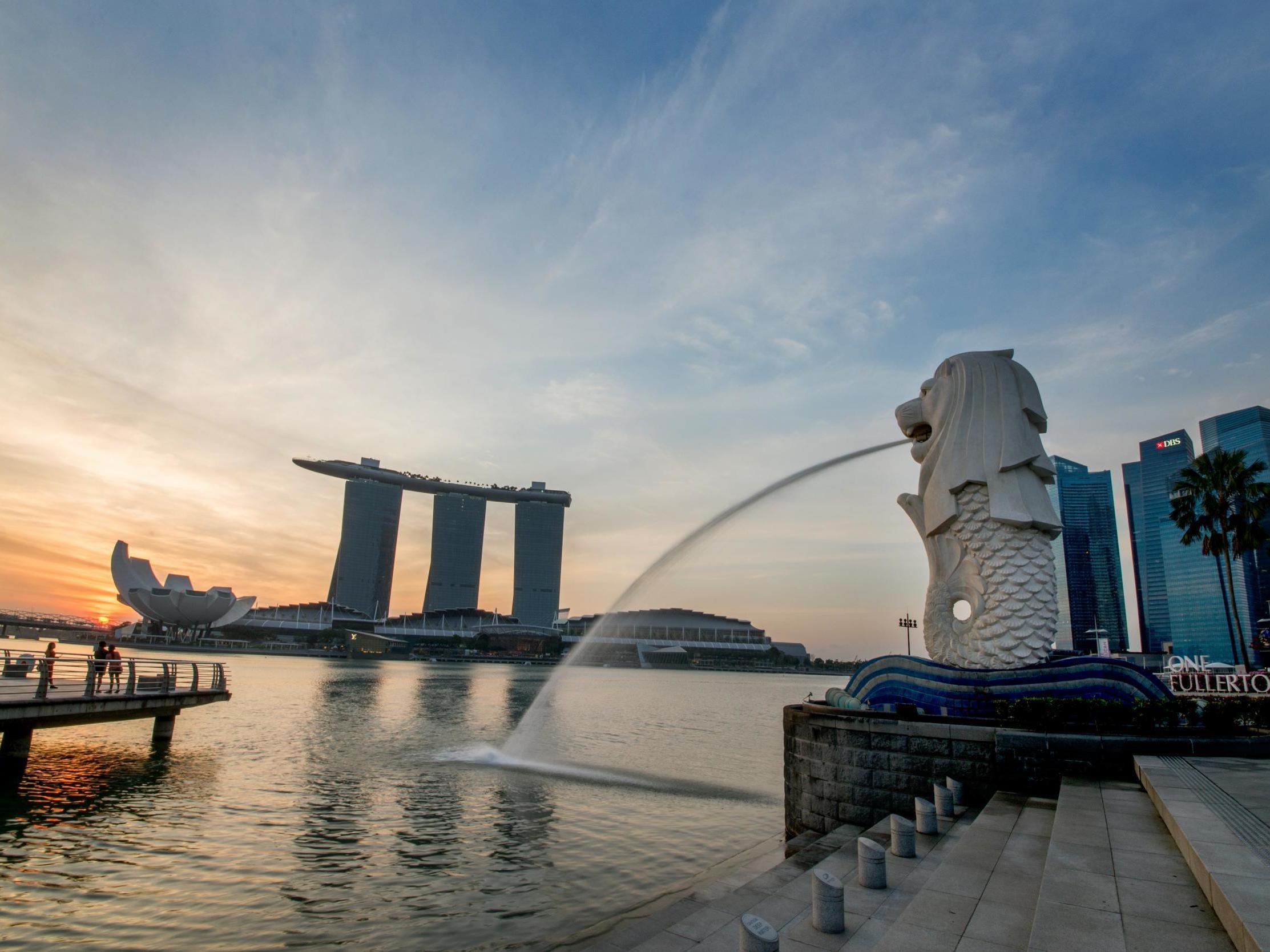 The Merlion is a must if you visit Singapore