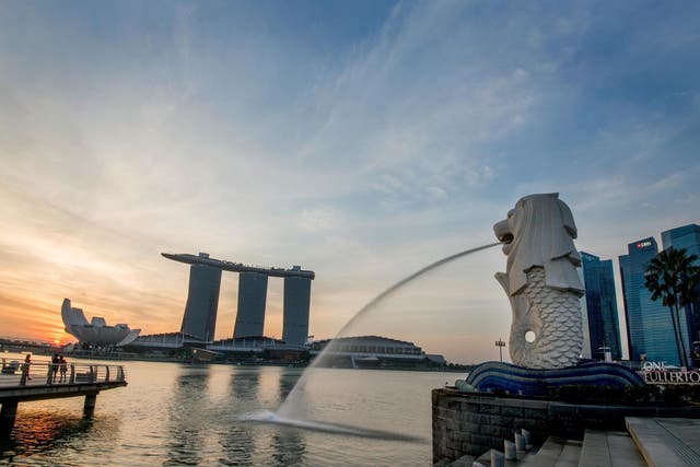 The Merlion is a must if you visit Singapore