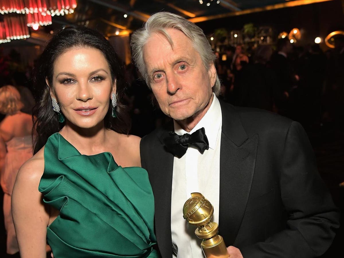 A group including Catherine Zeta-Jones, Michael Douglas, John