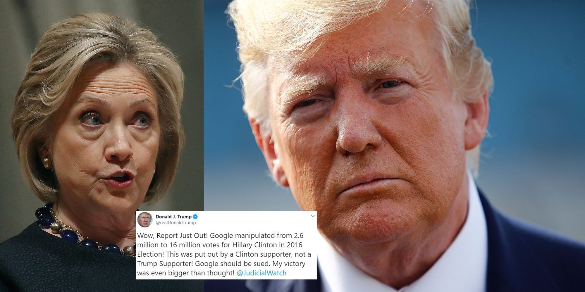 Hillary Clinton Has Comeback To Trump's Latest Conspiracy Theory ...